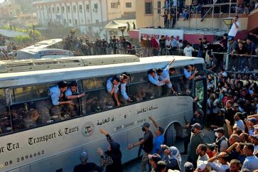 prisioneros-palestinos-recibidos-gaza
