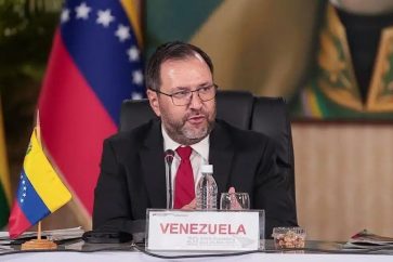 El ministro de Exteriores de Venezuela, Ivan Gil