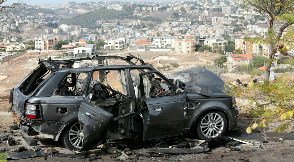 Coche atacado por "Israel" en el sur del Líbano
