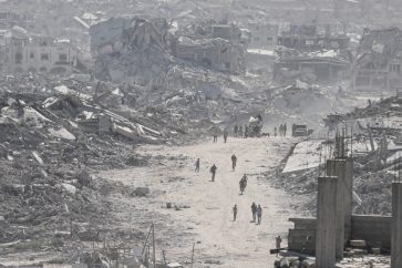 palestinos-refugiados-ruinas-gaza