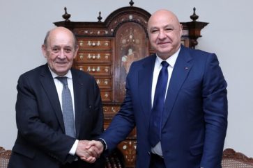 joesph-aoun-le drian