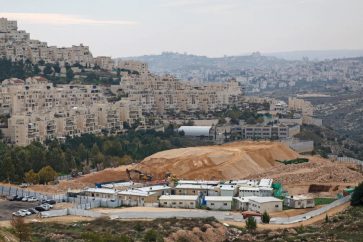 Asentamiento israelí de Har Homa, cerca de Belén, en Cisjordania